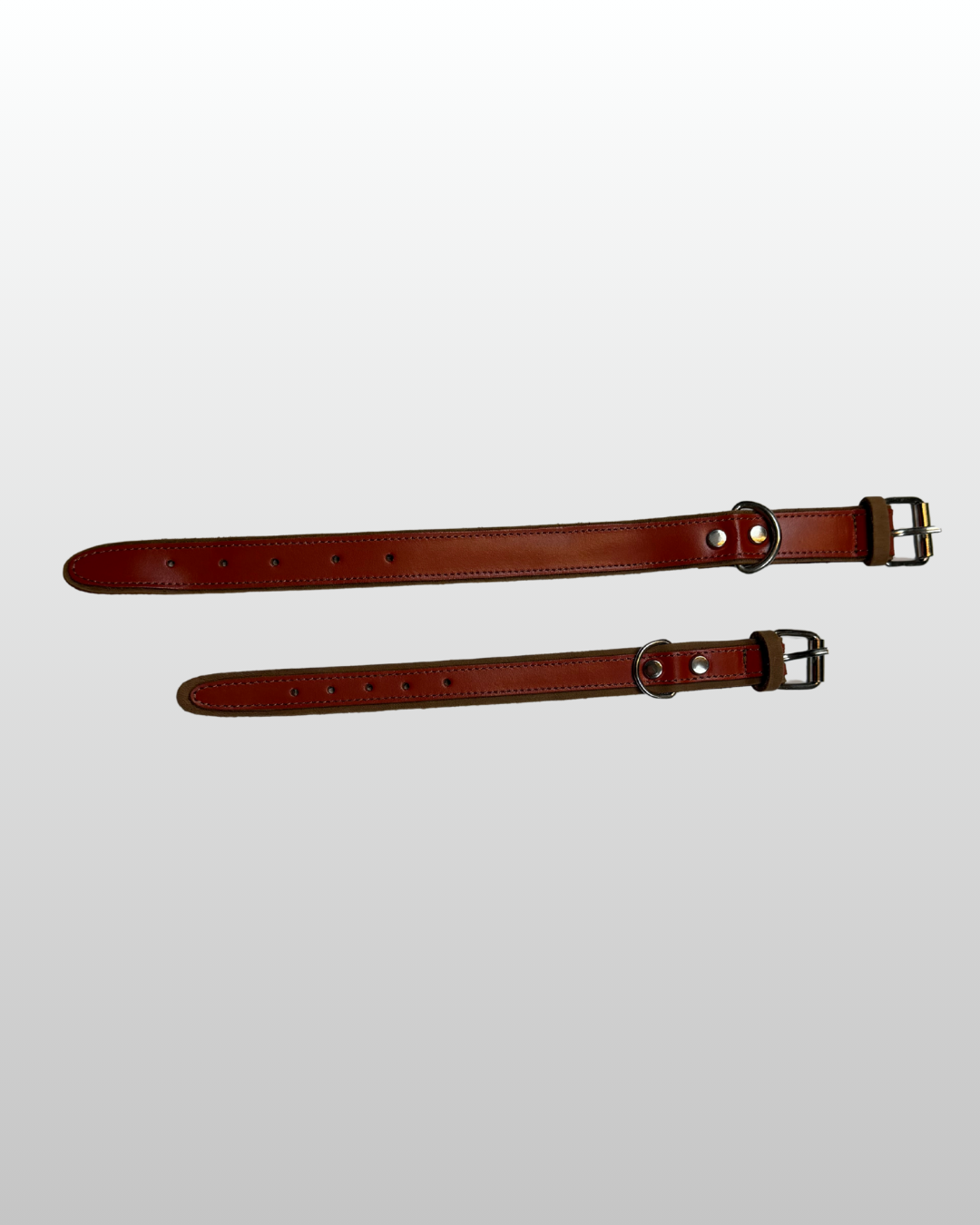Halsband Kork Leder rot